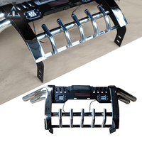 Parachoques delantero de acero inoxidable 4x4 todoterreno, parachoques delantero, rejilla delantera, Defender para Navara NP300 Volkswagen Amarok Isuzu