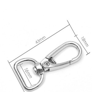 Zinc Alloy <b>Car</b> <b>Key</b> <b>Ring</b> G3300 Chrome Plated Metal Hook For Home Use - Product Image 2