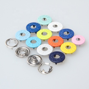 Nhẫn Ngọc Trai Nắp Tròn In Logo Theo Yêu Cầu Nút Bấm Kim Loại Có 4 Phần - Product Image 3