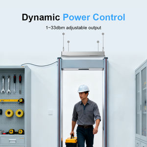 CHAFON M300 33 дБм <span class=keywords><strong>6</strong></span> дБи УФЧ-считыватель <span class=keywords><strong>RFID</strong></span> дальнего действия, водонепроницаемый, алюминиевый, для установки в потолок, 0-<span class=keywords><strong>6</strong></span> м, с белыми светодиодами, для систем контроля доступа ISO - Product Image 4