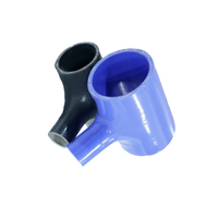 Selang Karet Silikon Reducer Bentuk T untuk Intake Udara Mobil, Radiator, dan Intercooler