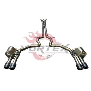 Système d'échappement Catback Valvetronic en alliage de titane VORTEX pour Porsche Panamera 971 2017-2024 - Product Image 1