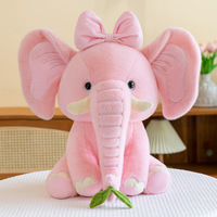 Boneka Gajah Grosir Pabrik OEM ODM Bantal Peluk Nyaman Teman Tidur Boneka Gajah Custom Hadiah Ulang Tahun