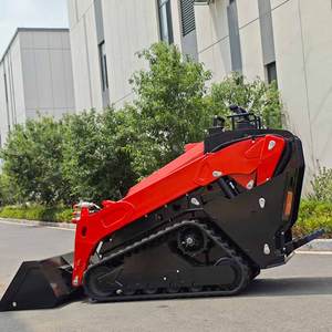 Nuovo Modello di Mini Skid Steer Loader con Kit Trivella per Pali, per Costruzione Recinzioni e Piantumazione Alberi, Alta Coppia, Professionale - Product Image 2