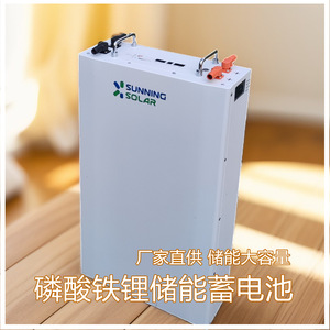 แบตเตอรี่ลิเธียมไอรอนฟอสเฟต (LiFePO4) แบบติดผนัง 48V 200Ah สำหรับเก็บพลังงานภายในบ้าน ระบบออฟกริด ออลอินวัน พร้อมพอร์ตสื่อสาร RS485 - Product Image 5