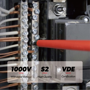 ชุดเครื่องมือช่าง V83411 GS 11 ชิ้น ชุดประแจหุ้มฉนวน VDE 1000v ชุดเครื่องมือช่าง V83411 - Product Image 6