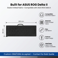 Penutup Pelindung Kain Rajut untuk Pengganti Headband Headphone ASUS ROG Delta II