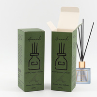 En gros Cartons Pliables Décorations De Parfum Diffuseur Boîte De Papier Emballage Désodorisant Maison Reed Boîte De Diffuseur Personnalisée