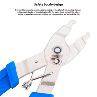TOOPRE Pince à chaîne de vélo à dégagement rapide, outil de montage/démontage de chaîne pour VTT et vélo de route, kit d'outils pour chaîne de vélo