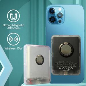 Batería Externa Inalámbrica de 10000mAh con Diseño Innovador y Conector Magnético de 15W para iPhone 13 Pro Max, Batería de Polímero de Litio - Product Image 5