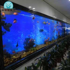 Snelle Verzending Hoge Kwaliteit Grote Maat 100 <span class=keywords><strong>Gallon</strong></span> Driehoek Acryl <span class=keywords><strong>Aquarium</strong></span> Te Koop - Product Image 5