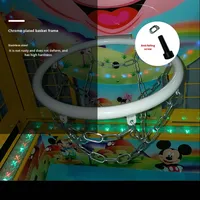 Jeu d'arcade de tir au basket de rue pour enfants, grande taille, intérieur/extérieur, en plastique, électronique, à monnayeur, personnalisable 1