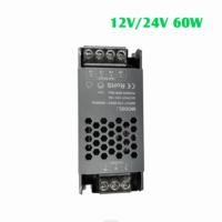 Controlador de luz de tira de LED 110V 200W 400W 60W Rgb transformador de píxeles de gabinete 100W 24V regulable 50W 12V fuente de alimentación controlador Led