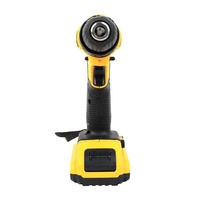 21V Double vitesse 200N. Perceuse électrique multifonctionnelle rechargeable à couple élevé de 10 mm pour usage domestique, tournevis