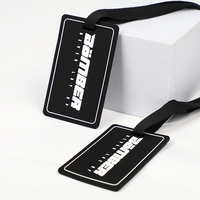 Étiquette en PVC 3D en relief personnalisée avec logo de marque sportive, étiquette en caoutchouc de luxe, étiquette en silicone pour vêtements