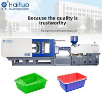 Fruitmand Special Horizontale Spuitgietmachine Model HTF-300GK Hoge snelheid Intelligente Cyclus Openen Sluiten Matrijs Snel