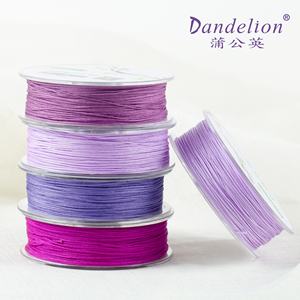 Dandelion C1 0.5&0.9mm 061 # ~<span class=keywords><strong>120</strong></span> #   Cordon de bijoux coloré, cordon en nylon, accessoires de bijoux, matériel pour bracelets et colliers, <span class=keywords><strong>120</strong></span> couleurs - Product Image 2