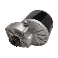Motor DC Brushed Gear 400W 24V untuk Forklift, Pallet Jack Elektrik, Meja Angkat Gunting, Penggunaan Peralatan Rumah Tangga & Kipas