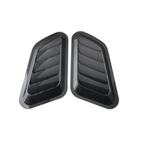 2 pièces Grilles d'aération universelles en ABS pour capot de voiture, garniture de calandre pour Ford Honda Toyota SUV Camion