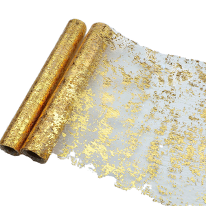 <span class=keywords><strong>Chemin</strong></span> <span class=keywords><strong>de</strong></span> <span class=keywords><strong>table</strong></span> en tissu maillé brillant avec paillettes dorées et argentées, réutilisable pour les mariages, les fêtes, les événements, la décoration <span class=keywords><strong>de</strong></span> <span class=keywords><strong>table</strong></span> à dîner à la maison - Product Image 1