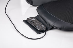 وسادة تدليك كهربائية للكرسي المكتبي المنزلي مع حرارة بالأشعة تحت الحمراء وتدليك بالعجن للظهر - Product Image 2