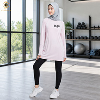 Tenue de sport islamique modeste pour femmes Zaynab : Tunique ample respirante et élastique, Hijab, Leggings, Vêtements de sport musulmans