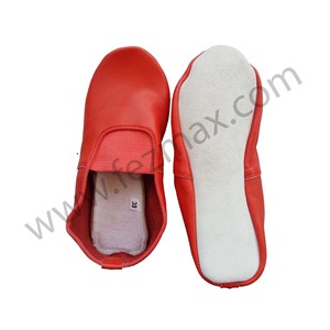 Zapatillas de Gimnasia FEZMAX WEAR Profesionales de Alta Calidad con Suela de Cuero Genuino y Parte Superior de Tela Elástica - Product Image 1