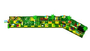 Structure de jeu de parc à thème de forêt d'intérieur personnalisable Équipement de jeu souple pour enfants Terrain de jeu intérieur personnalisé - Product Image 3