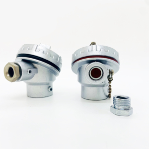 Nouvelle vente chaude 2021 : Boîtier <span class=keywords><strong>de</strong></span> jonction en aluminium pour tête <span class=keywords><strong>de</strong></span> thermocouple avec bornier en céramique/bakélite - Product Image 1