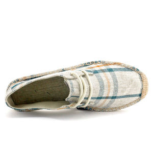 <span class=keywords><strong>Espadrillas</strong></span> da <span class=keywords><strong>uomo</strong></span> retrò scarpe di tela stringate scarpe Casual <span class=keywords><strong>espadrillas</strong></span> all'ingrosso a buon mercato da donna - Product Image 3