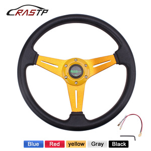 Volante de Carreras RAS TP de 14 Pulgadas (350 mm) Color Dorado para Modificación de Automóviles - Product Image 3