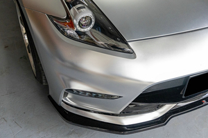 (USA Stock Inc Shipping) ชุดกันชนหน้าสำหรับ 370Z Nismo ทำจากพลาสติก PP 6 ชิ้น/ชุด (รวมช่องระบายอากาศ, ฝาครอบตะขอลากรถ, ชุดแต่ง) พร้อมส่ง - Product Image 2