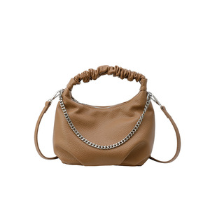 2024 femmes transfrontalières nouvelle mode polyvalent sacs à main à bandoulière boulette et sacs sous les bras avec doublure en PU - Product Image 1