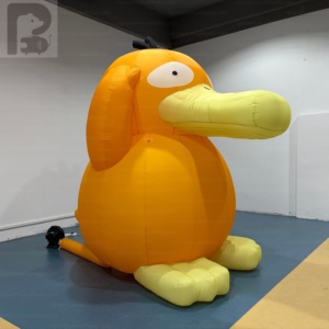 Décoration Géante Gonflable LED 3m (10ft) en Tissu Oxford, Motif Psyduck Attrayant, pour Grandes Ouvertures de Magasins/Centres Commerciaux, Zones Anime, Festivals - Product Image 4