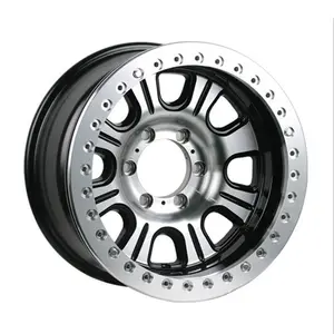 ล้อบีดล็อค4x4 16 17 18 19 20นิ้ว T6061อลูมิเนียมปลอมแปลงติดลบกำหนดเองสำหรับ JEEP Ford RAM 2023