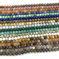 Vente en Gros Perles de Pierres Précieuses Naturelles en Fil Perles Rondes Détachées pour Fabrication de Bijoux Bracelets 6mm 8mm 10mm
