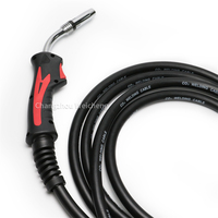Torche de soudage Mig refroidie par air 24KD Pistolet de soudage avec connecteur Euro