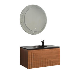 Moderno Irrompible Flotante Baño Vanidades Rectángulo Minimalista Diseño Montaje en Pared Muebles para Uso Doméstico o Hotelero - Product Image 2