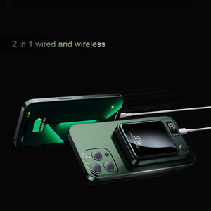 <span class=keywords><strong>Batterie</strong></span> externe OEM 10000 mAh, chargeur portable fin et compact 5000 mAh, chargeur rapide 15 W, chargeur sans fil magnétique, <span class=keywords><strong>batterie</strong></span> externe - Product Image 6