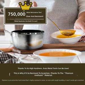 Cacerola con Revestimiento de Titanio a Precio Razonable, Juego de Utensilios de Cocina Antiadherentes con Tapa de Vidrio - Product Image 6