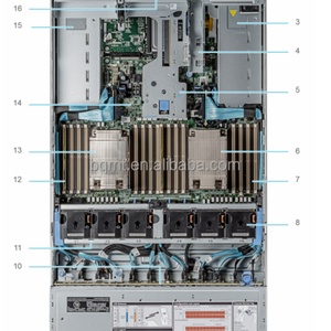 Serveur Dell PowerEdge R7525 en gros, type rack, 24x2.5 Intel Xeon, avec mémoire DDR4, disque SSD ou HDD de 2 To, disponibilité en stock - Product Image 6