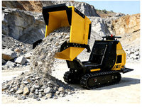 Livraison Gratuite – Mini-Dumper Multifonctionnel sur Chenilles 800KG pour la Construction