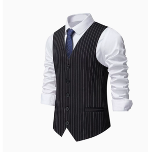 Costume pour homme des années 20, ensemble d'accessoires des années 20, gilet, bretelles, chapeau, montre de poche, <span class=keywords><strong>cravate</strong></span>, lavable en machine, pour adulte - Product Image 4