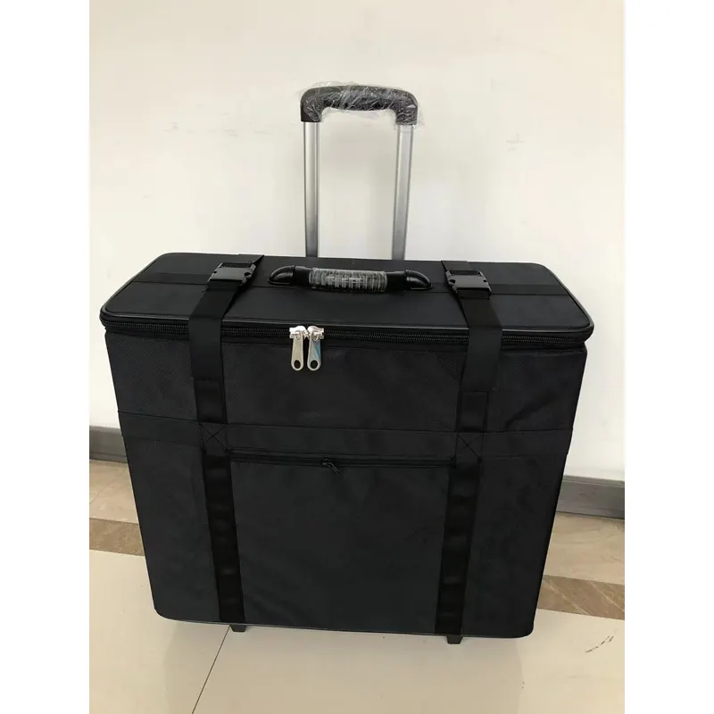 फ़ैक्टरी प्रत्यक्ष बिक्री उच्च गुणवत्ता वाले बड़े भंडारण क्षमता वाले सूटकेस, पहियों के साथ यात्रा सामान ट्रॉली बैग