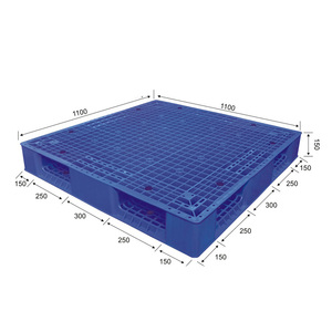 脸hape钢1200*800欧元加固hdpe塑料托盘中国制造hdpe托盘存储托盘 - Product Image 1