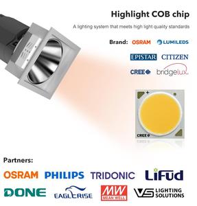 Sản phẩm mới tốt nhất của 2025 15/20W 95mm COB IP20 Led Downlight LED Đèn Trần Đèn Spotlight lịch thi đấu trong nhà Ajustable 20W - Product Image 3