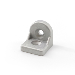 China Leverancier 2046 Gegoten Aluminium 90 Graden 2 Gaten 30 Rotatie Hoekbeugel Voor Aluminium Profiel 30 40 45 - Product Image 1