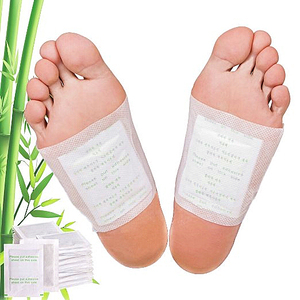 Patchs détoxifiants pour les pieds, 20 pièces/boîte, pansements naturels à base de plantes, détoxification corporelle, élimination de l'humidité, amélioration du sommeil, produit de soin des pieds - Product Image 4