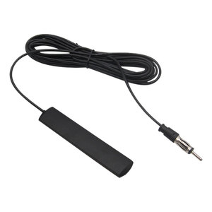Antenne <span class=keywords><strong>radio</strong></span> <span class=keywords><strong>FM</strong></span> universelle pour <span class=keywords><strong>voiture</strong></span>, <span class=keywords><strong>amplificateur</strong></span> de signal DAB avec plage de fréquences 85-112 MHz et câble de 117 mm pour <span class=keywords><strong>voiture</strong></span> et bateau - Product Image 1