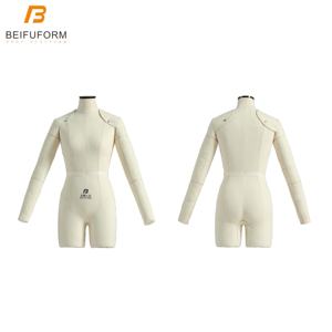 Maniquí Femenino a Media Escala Beifuform para Costura Busto <span class=keywords><strong>de</strong></span> Sastre Mini para Drapeado con Brazos Largos y Suaves para Mujer - Product Image 4